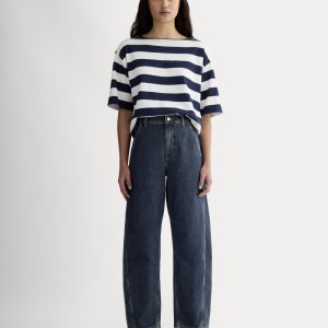 The Way-High? Twist Curve Jean | Indigo Rinse