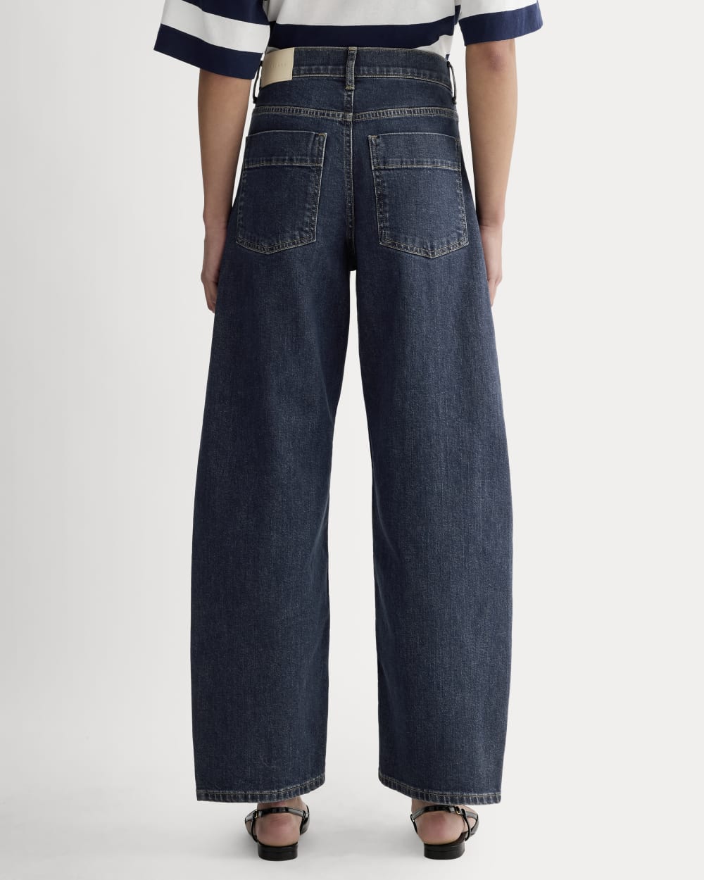 The Way-High? Twist Curve Jean | Indigo Rinse - Image 5