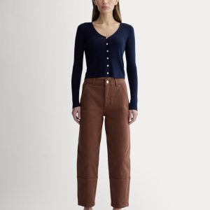 The Utility Barrel Pant | Rosewood | Regular