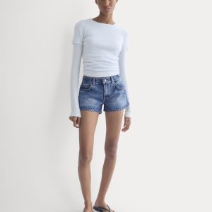 Everlane x Elena Bonvicini Pacific Short | Blue Bird Indigo