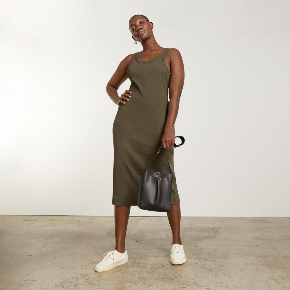 The '90s Rib Dress | Beech - Image 6