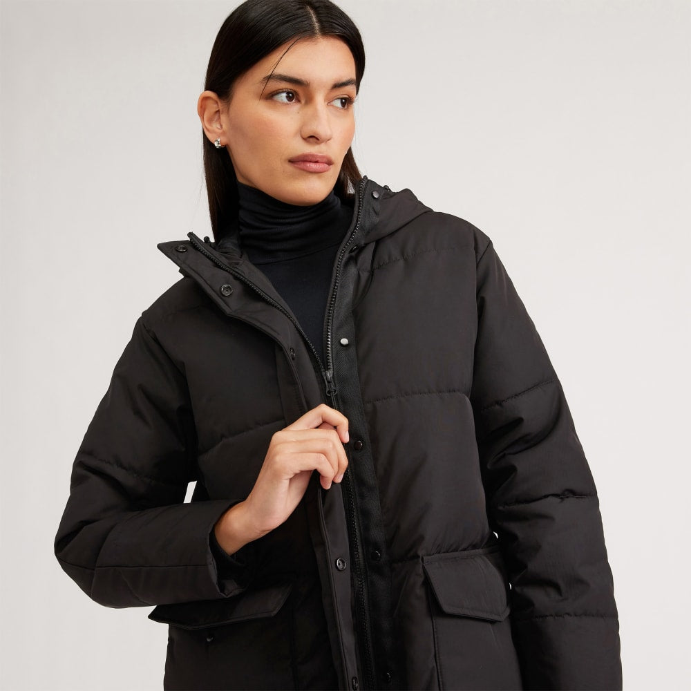The Long Puffer | Black - Image 4