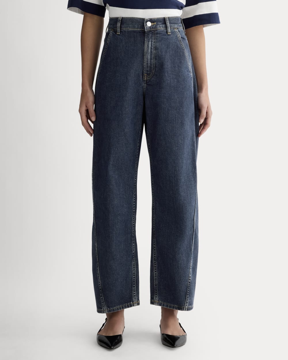 The Way-High? Twist Curve Jean | Indigo Rinse - Image 3